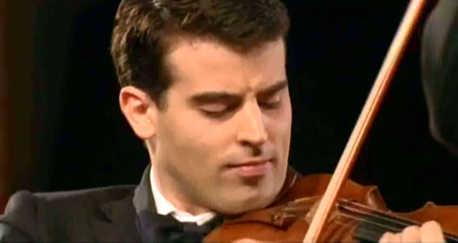 El violinista Amaury Coeytaux, solista invitado en el próximo concierto de la OEX