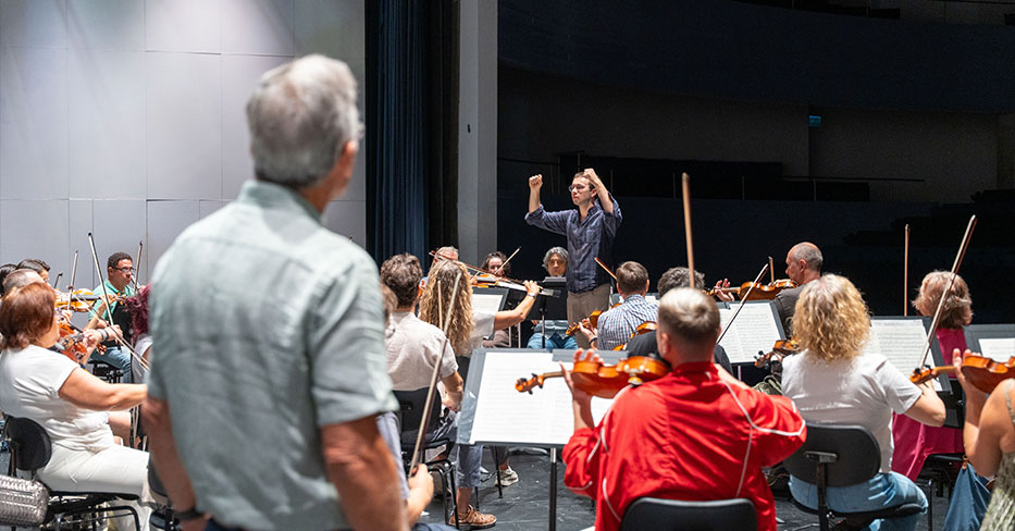 Concierto de clausura de las prácticas de dirección orquestal de la Escuela Reina Sofía